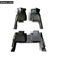 Nouveaux tapis de voiture antidérapants et imperméables en TPE 5D, tapis de sol en TPE, doublure intérieure pour WINGLE 5 2022