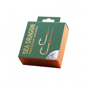 Boîte d'emballage en papier pliable personnalisée, étanche et écologique, avec design à suspendre, laminée pailletée, pour petits appareils électroniques, 4 couleurs - Product Image 2