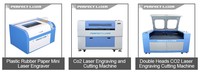 Laser parfait vente chaude 150w 130*90 cm 2 axes Machine de gravure Laser Co2 Laser graveur Cutter bois tissu tissu Kit de découpe