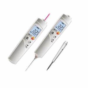 เทอร์โมมิเตอร์อินฟราเรดและโพรบวัดอุณหภูมิรุ่นใหม่ล่าสุด Testo 826-T4 - Product Image 1