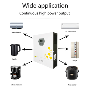 Wholesale 3KW 6KW Off-Grid Solar Supply 220VAC Pure <strong>Sine</strong> <strong>Wave</strong> with BMS Function Inbuilt 100A MPPT LCD Display for Home Appliance - Product Image 2