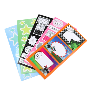 Papel <span class=keywords><strong>de</strong></span> escritura <span class=keywords><strong>de</strong></span> vinilo blanco impreso personalizado, planificador, pegatinas <span class=keywords><strong>de</strong></span> corte <span class=keywords><strong>de</strong></span> beso <span class=keywords><strong>para</strong></span> escribir su nombre en el cuaderno - Product Image 5