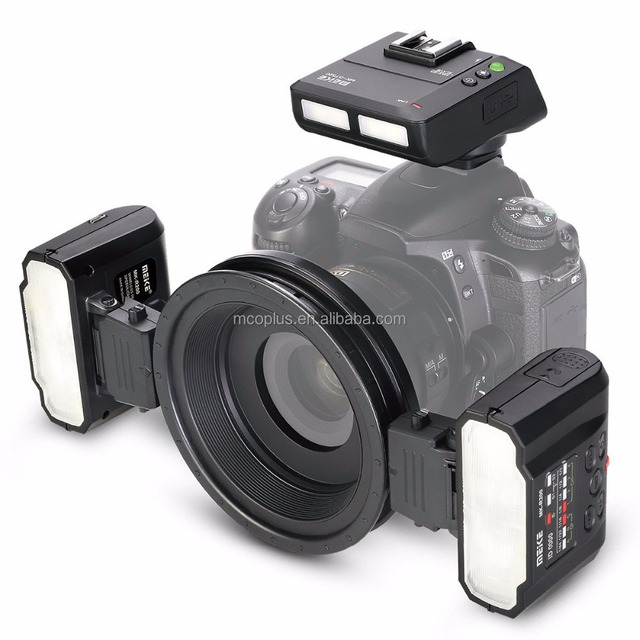 MEKE Meike MK-MT24N Macro Flash LedLamp Nikon D3100 D3200 D3300 D5300 D7100 D7200 SLR Camera