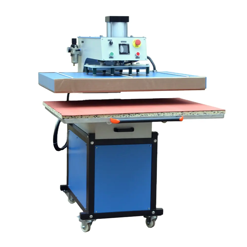Factory 40*60 cm Garment printing sublimation pneumatic heat press machine with lowest price