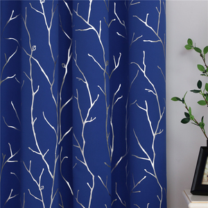 Zhonghua eleganti rami lamina stampa <span class=keywords><strong>tende</strong></span> oscuranti 52 ''* 84'' riduzione del rumore per soggiorno camera <span class=keywords><strong>da</strong></span> letto mantovane - Product Image 3