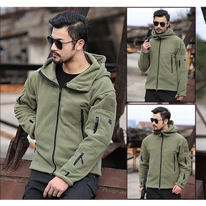 <span class=keywords><strong>Veste</strong></span> Tactique <span class=keywords><strong>Polaire</strong></span> Personnalisée pour <span class=keywords><strong>Homme</strong></span>, Respirante et Thermique, <span class=keywords><strong>Veste</strong></span> Chaude d'Hiver avec Capuche - Product Image 2
