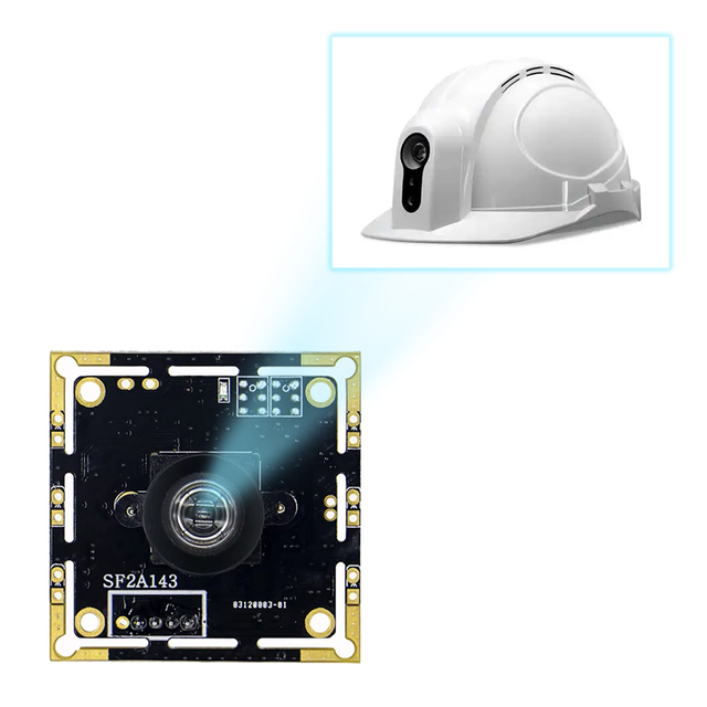 2MP USB2.0 Color HDR Camera Module AR0230 Sensor Smart Hat Camera Module USB UVC