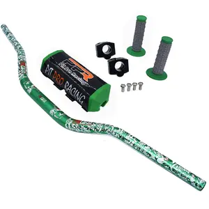 <span class=keywords><strong>Guidon</strong></span> <span class=keywords><strong>de</strong></span> moto tout-terrain 1-1/8 pouces avec coussinets <span class=keywords><strong>de</strong></span> <span class=keywords><strong>guidon</strong></span>, poignées <span class=keywords><strong>de</strong></span> <span class=keywords><strong>guidon</strong></span> <span class=keywords><strong>de</strong></span> <span class=keywords><strong>course</strong></span> Pit Pro pour moto Kayo BSE CRF KLX ATV Quad - Product Image 3