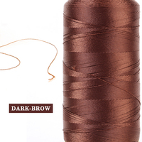 Leeons-fil de Nylon professionnel pour la couture et le tissage de cheveux, pour la fabrication d'extensions de cheveux et de perruques, prix de gros