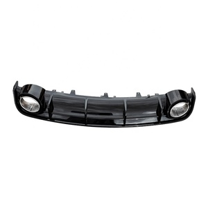 Diffusore Posteriore Stile <span class=keywords><strong>RS6</strong></span> Nero Lucido con Terminale di Scarico per Audi A6 S6 2016-2018 Sports S Line Diffusore Paraurti Posteriore di Alta Qualità - Product Image 4