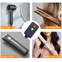 Disjoncteur différentiel haute sécurité double tension RIFENG 10A/13A/15A avec protection contre les surtensions Alci pour sèche-cheveux