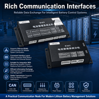 Système de gestion de batterie (BMS) industriel 144S avec CAN RS485 EC-HV-MC1+EC-HV-SC8+écran LCD 4,3 pouces pour packs de batteries au lithium