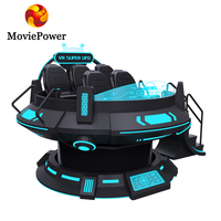 Máquina de entretenimiento 9D, simulador de vuelo UFO VR, equipo virtual, experiencia de simulación, gran máquina de videojuegos Arcade VR