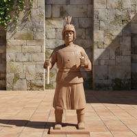 Figurine sculptée artisanale en pâte polymère réaliste, imperméable et inaltérable, thème nature, décoration intérieure, idéale pour les fêtes