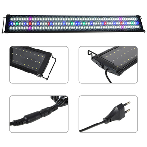 <span class=keywords><strong>Acuario</strong></span> <span class=keywords><strong>LED</strong></span> multicolor de espectro completo 30-120cm Super Slim Fish Tan accesorios planta acuática lámpara de iluminación de cultivo <span class=keywords><strong>marino</strong></span> - Product Image 6