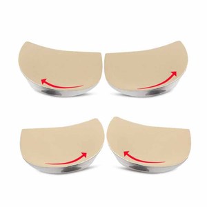 Almohadillas ortopédicas para corrección de talón para hombres y mujeres, plantillas magnéticas de gel de silicona para las <span class=keywords><strong>piernas</strong></span> O/X, buena calidad, nuevo - Product Image 3