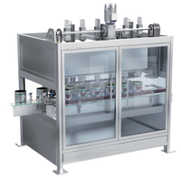 Balance de remplissage semi-automatique à double tête 1-10L avec affichage LED, contrôle intelligent, prise en charge ODM/OEM, garantie 1 an
