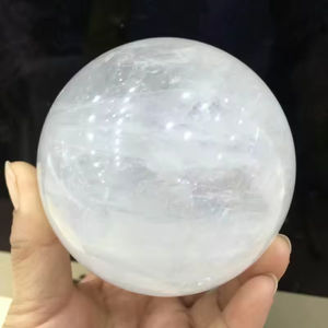 ลูกบอลคริสตัลควอตซ์ใสขัดเงาธรรมชาติขายส่ง สำหรับตกแต่งโต๊ะทำงาน - Product Image 6