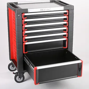 7 Drawer Workshop Garage Metal Tool Cart /Tool Trolley / Toolbox Cabinet With Handle And Wheels
