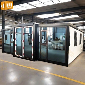 Casa Contenedor Doble Expandible, Casa Prefabricada Modular, Casa Pequeña Portátil Grande, Totalmente Equipada, Lista para Habitar, para Terrenos en Vaciado - Product Image 1