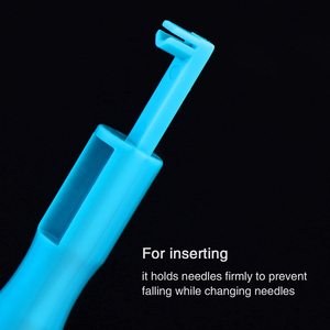 6 unids/set aguja de coser de inserción enhebrador automático de la aguja herramienta de roscado para máquina de coser - Product Image 3
