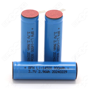 Icr14500 <strong>Rechargeable</strong> Lithium <strong>AA</strong> Li-Ion 14500 <strong>Battery</strong> Piles 800mah 3.7v for Home Electronic &amp; Toy Storage - Product Image 6