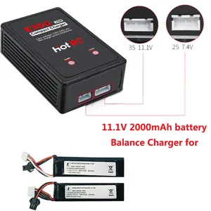 Speelgoed Pistool 11.1V 2600Mah Lipo Batterij Voor Mini Airsoft Bb Lucht Pistool Elektrische Speelgoed Geweren Onderdelen Opgewaardeerd 2200mah 11.1V Batterij