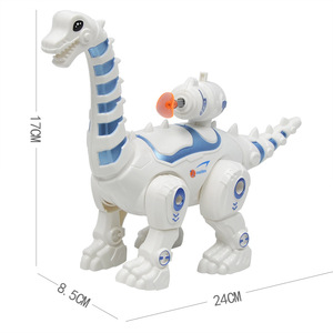 Regalo para niños, modelo de dinosaurio eléctrico, juguetes de simulación, animal caminando, robot inteligente, juguetes de dinosaurio para niño - Product Image 6