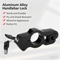 Verrou de guidon de haute qualité, antivol, pour frein et accélérateur, portable, pour véhicules électriques, motos, accessoires de conduite