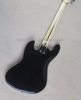 Weifang Rebon 4 String JB Electric Bass Guitar in Black Colour