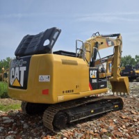 Excavator Bekas Caterpillar 320EL 320E Berkualitas Tinggi, Jam Kerja Rendah, 20T, Mesin Asli