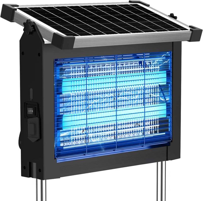 Portable Solar Bug Zapper Waterproof USB