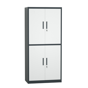Customized Modern Design Metal <b>Storage</b> Cabinet 4-Swing Door Steel <b>File</b> Cupboard for Office & School Space Saving - Product Image 3