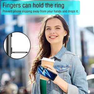 Pour OPPO <span class=keywords><strong>Realme</strong></span> <span class=keywords><strong>6</strong></span> Pro Étui de protection en fibre de carbone avec support rotatif à 360 degrés - Product Image 5