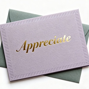 Cartes en papier cartonné blanc en gros avec impression de logo – Merci pour votre commande - Product Image 3