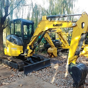 จัดส่งฟรี เครื่องจักรก่อสร้างนำเข้าคุณภาพดี ทนทาน ยอดขายดีที่สุด รถขุด Kobelco SK35SR มือสอง น้ำหนัก 3.5 ตัน เครื่องยนต์ไฮดรอลิก พร้อมมอเตอร์และเกียร์ - Product Image 3