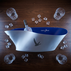 Cubo de Hielo Iluminado para 4 Botellas, Acabado Mate, para Clubes de Playa y Discotecas, Suministro al por Mayor, Personalización OEM - Product Image 5