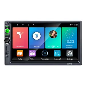 Fabriek Groothandel 2 Din Autoradio 7 Inch Android 11 Gps Navigatie Touch Screen Autoradio MP5 Speler Voor Auto