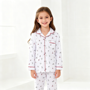 OEM/ODM 2026 <span class=keywords><strong>pigiama</strong></span> per bambini <span class=keywords><strong>in</strong></span> cotone nuovo Set di abbigliamento per bambini Set di 2 pezzi Set di vestiti per tutte le stagioni per bambini - Product Image 2