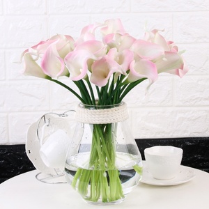 Jcf438 Nhà Vườn Nhân Tạo Trang Trí Hoa Cây Mini Phổ Thông <span class=keywords><strong>Calla</strong></span> Lily PU Hoa - Product Image 2
