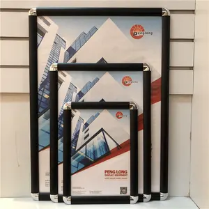 Advertising Outdoor A1 A2 A3 A4 25mm Aluminum Poster Snap Frame Photo Frame