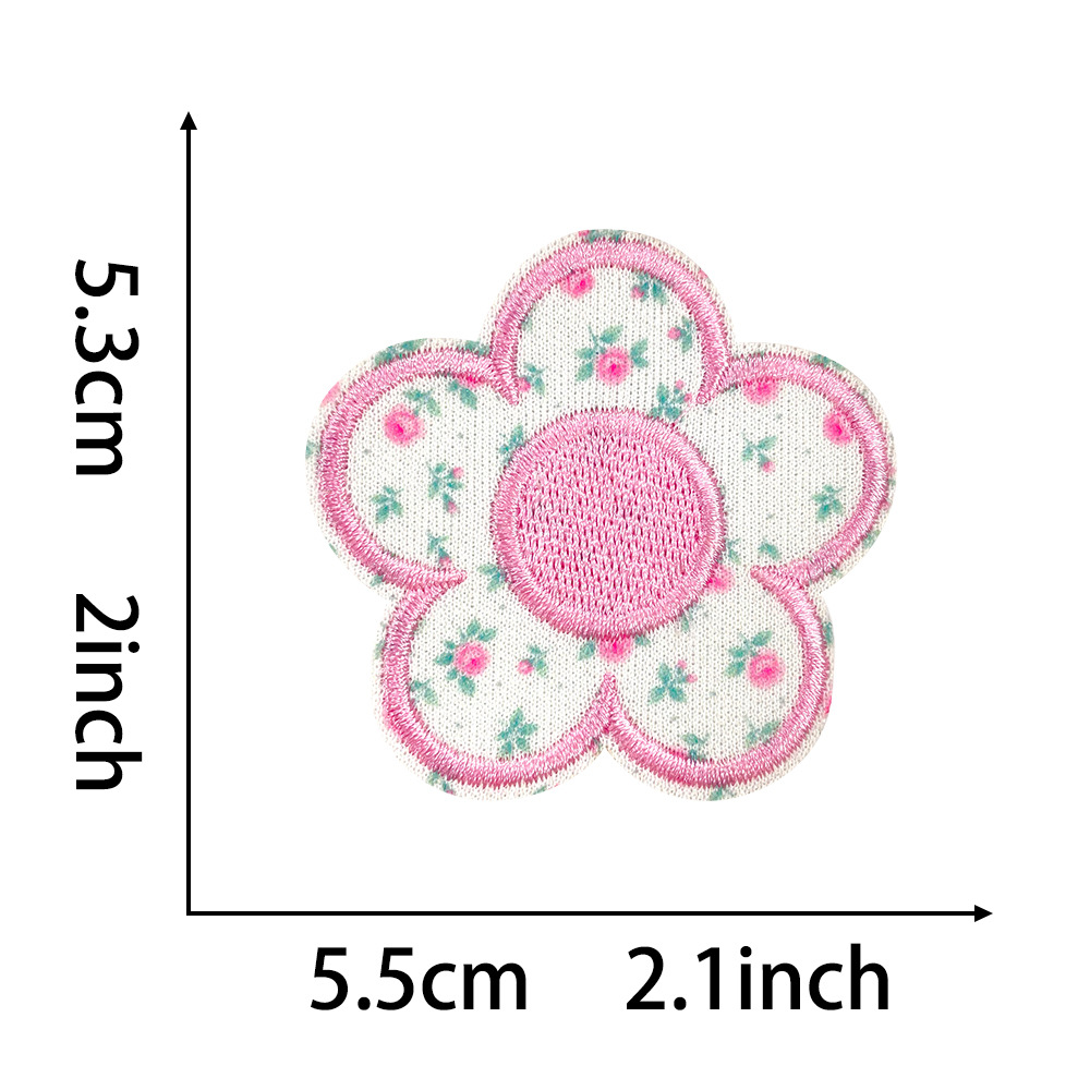 1pcs flower, pink