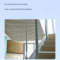 Filet de sécurité en maille de corde en acier inoxydable 304 316, filet anti-chute, filet de protection pour hélicoptère, filet antivol pour cargaison, barrière de clôture de stade CE