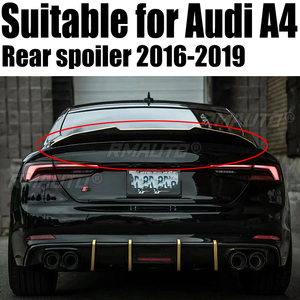 ชุดแต่งสปอยเลอร์หลังคาร์บอนไฟเบอร์แท้ทรง PSM สำหรับ Audi A4 S4 A5 B9 ปี 2016-2019 พร้อมอุปกรณ์ปรับแต่งภายนอก - Product Image 1
