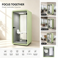 Cabine de bureau moderne modulaire portable, cabine téléphonique, cabine d'intimité, cabine acoustique, fabricant professionnel de cabines de bureau