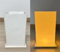 Vente en gros de bougies faites à la main pour festivals, lampes flottantes en papier de 25cm, lanternes à eau en bois