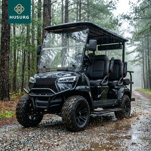Carrito de Golf Eléctrico Comercial de 4 Plazas y 48V, Certificado por <span class=keywords><strong>la</strong></span> GCC, para Uso en Playas, Inmobiliarias, Turismo, Aeropuertos y Lugares Turísticos - Product Image 1