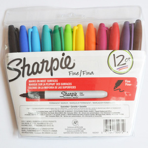 Marqueurs permanents de <span class=keywords><strong>24</strong></span> couleurs, séchage rapide, pointe fine, lot de marqueurs permanents pour fournitures scolaires en vrac - Product Image 6