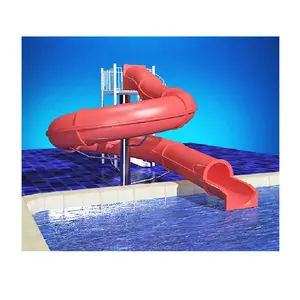 water slide 5m height yacht water slide fiberglass water slide tubes