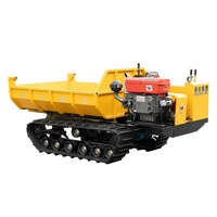 Hochwertiger Neuer Yuchai-Motor Mini-Lader Raupendumper 3000Kg Traglast Ketten-Dumper für Palmöl-Gartenmaschinen